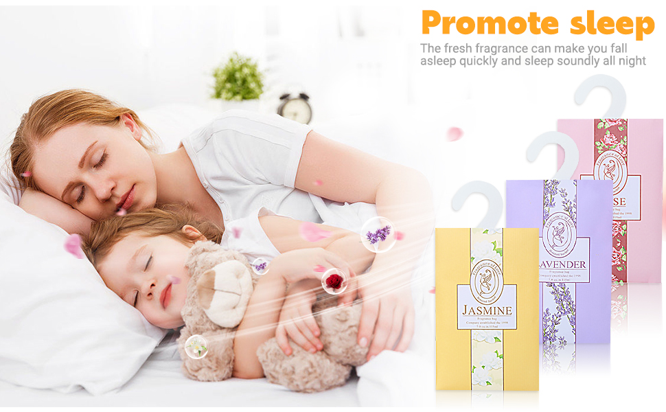 Scented Sachet, 12Pcs Fragrance Sachet Bags Wardrobe Fresheners Drawer