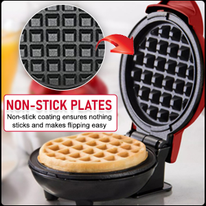 3-in-1 Mini Waffle Maker