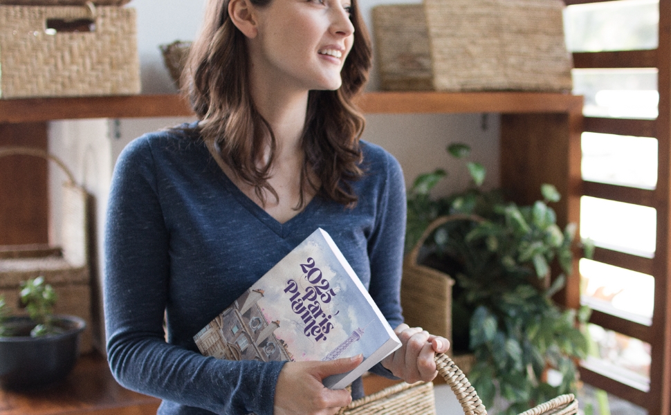 happy customer with 2025 Paris Planner by janice macleod