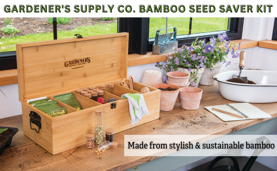 Gardener's Supply Company Seed Saver Small Glass Vials