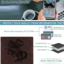 SPN-BFC LONDON ALLEY Sparta Vintage Brown RFID Blocking Men's Leather Wallet