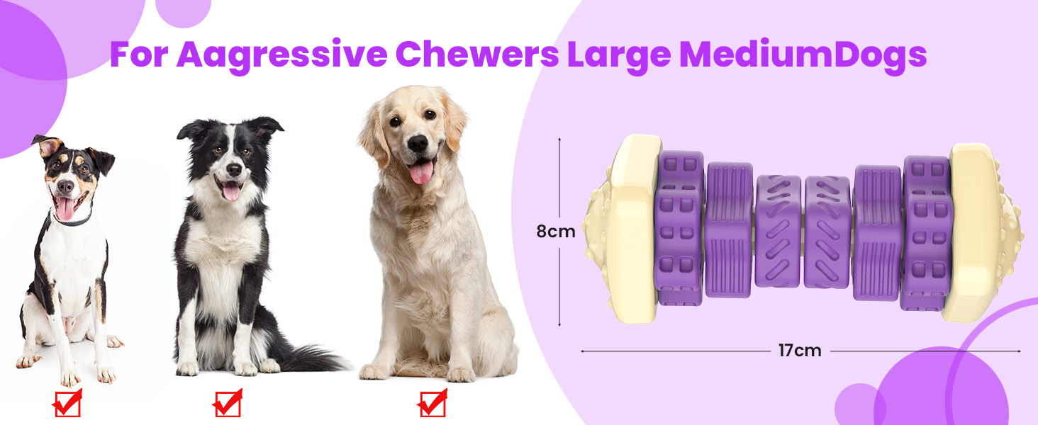 Dog Toys for Aggressive Chewers Indestructible Dog Toys