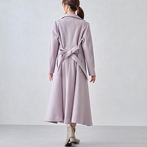 Amazon | [ミッシュマッシュ] コート アウター スタンドカラー