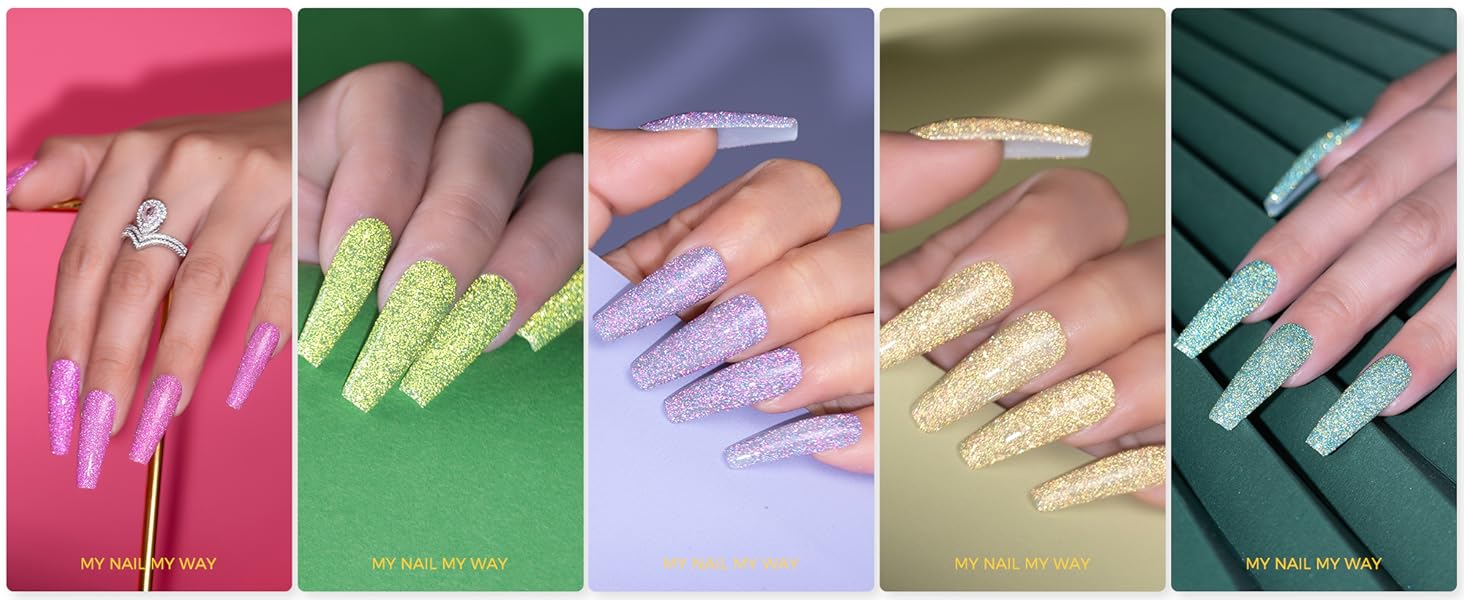BURANO Diamond Gel Nail Polish-3