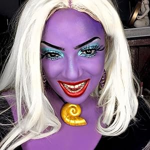 Purple Face Body Paint