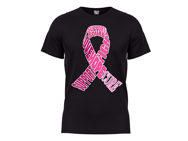 Amazon.com: fresh tees Unisex Think Pink with Ribbon Cancer