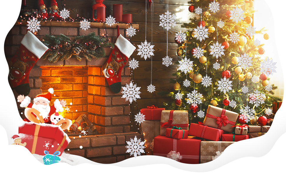 glitter snowflake ornament