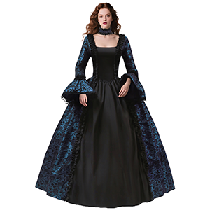 Victorian Dress for Women 18th Century Gothic Rococo Dress