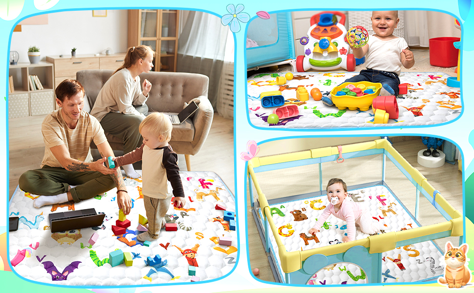 play pen mat