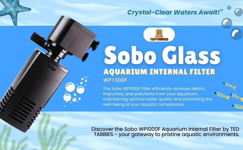 TED TABBIES Sobo WP1000F Aquarium Internal Filter Amazon.in Pet Supplies