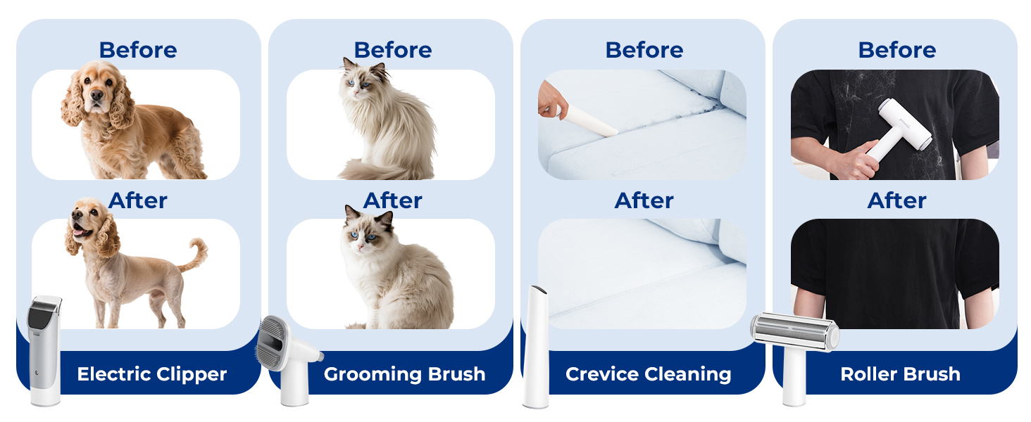 4-in-1 Pet Grooming Kit