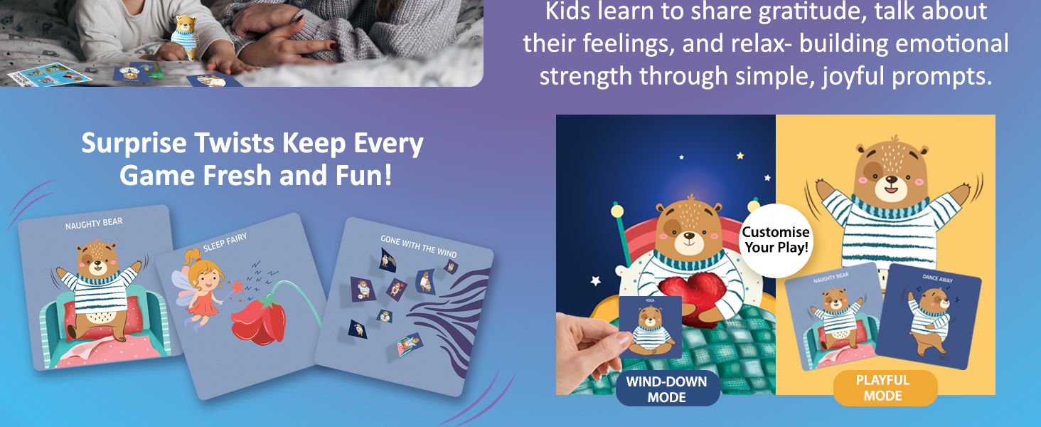 exciting unique game for kids, parenting solution, calm and happy kids,