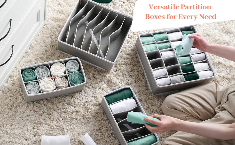 Underwear Organisers Storage BoxArtboard