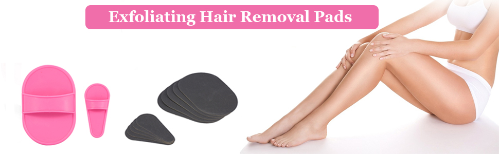 exfoliating hair removal pads wipes for scrub smooth skin treatment at home solutions facial best 