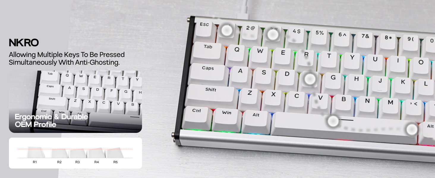 Alux68 HE White