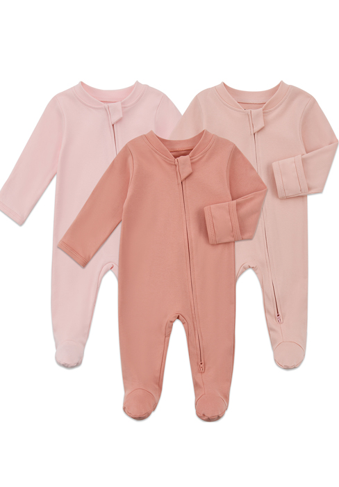 Baby Footed Pajamas with Mittens