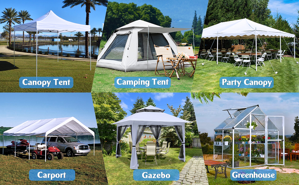 ABLEM8CANOPY Canopy Water Weights Set of 4, 88 LB Water