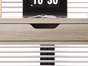 54 Inch Computer Desk with Storage Drawers