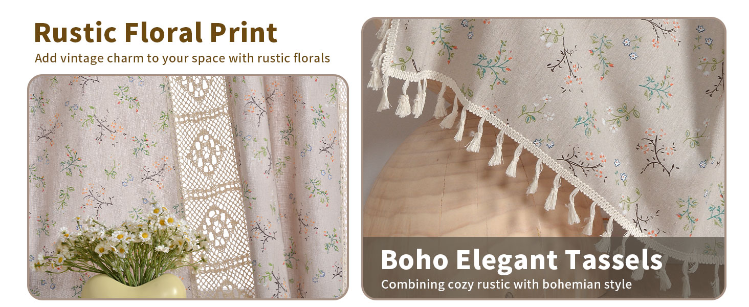 floral curtains for bedroom