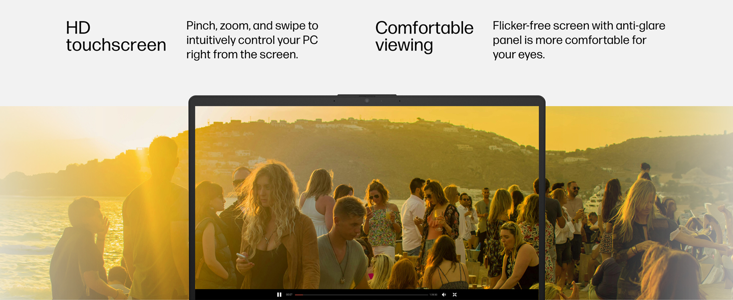 fhd ips full hd display screen flicker free anti glare sun reflect