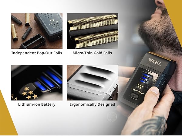 Amazon.com: Wahl Professional 5 Star Vanish Shaver Cordless