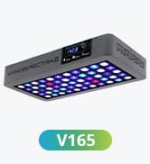 165W LED Aquarium Light Dimmable Full Spectrum LED Reef Lights for Coral