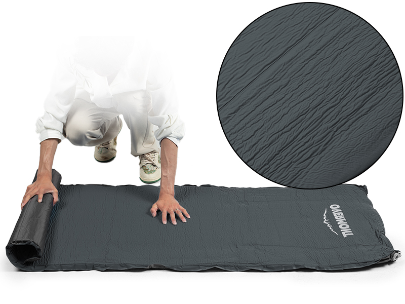 Overmont SelfInflating Sleeping Mat with Pillow Carry Bag 3” Ultra