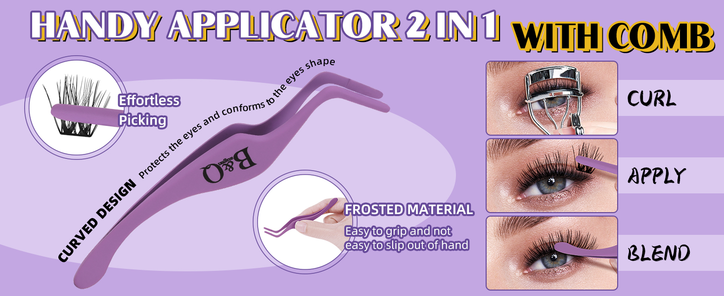 self adhesive eyelashes