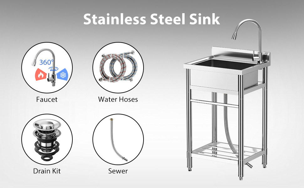 304 Stainless Steel Sink