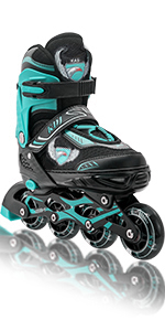 teal Inline Skates