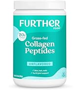 Further Food Unflavored Collagen Peptides Powder, Grass-Fed Pasture-Raised Hydrolyzed Type 1 & 3 ...