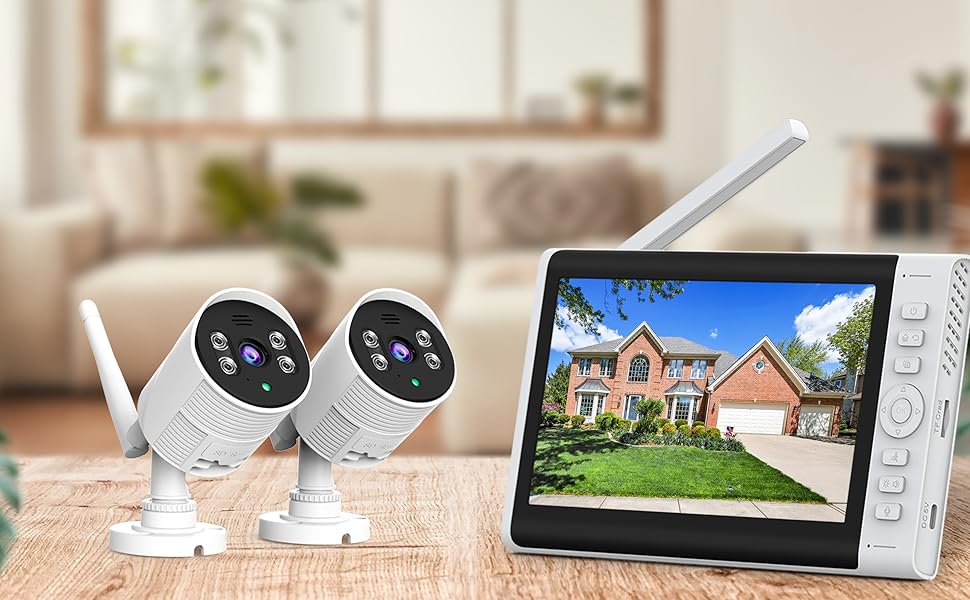 防犯カメラ ワイヤレス 屋外 CAMCAMP 7インチIPS ポータブルモニタ一 防犯カメラ ワイヤレス 屋外 CAMCAMP 7インチIPS ポータブル