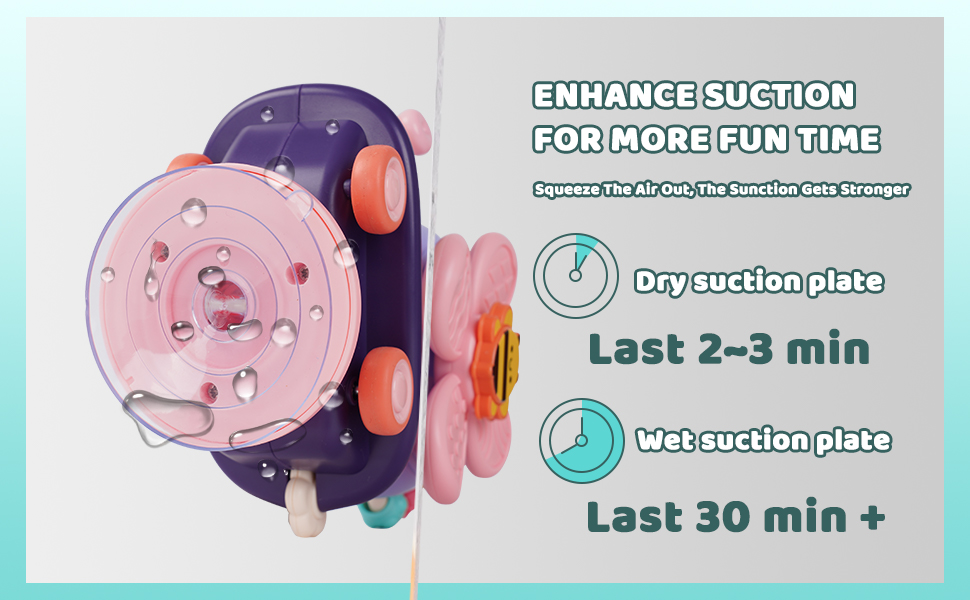 Hiitytin High Chair Activity Toy, Suction Cup Spinner Toys for Toddler 13 Year Old