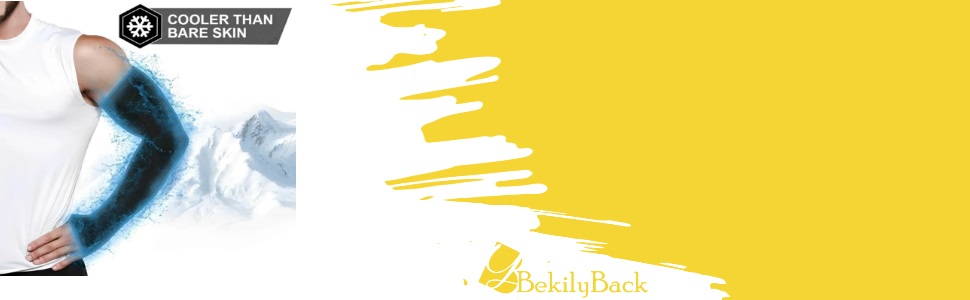 LET SLIM Cotton, Nylon Arm Sleeve For Men & Women (Free, Black)