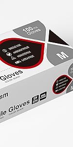 black gloves Medium