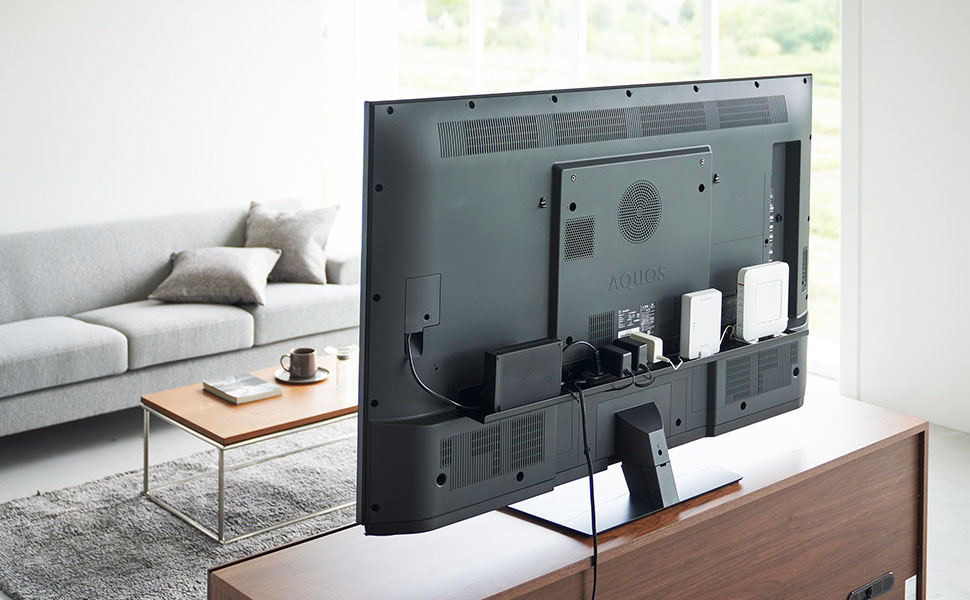 美品　SHARP 4K液晶テレビ 4T-C42DJ1 山崎実業　TV裏収納付 美品 SHARP 4K液晶テレビ 4T-C42DJ1 山崎実業 TV裏収納付 Amazon.co.
