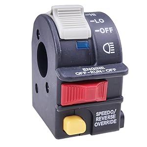 Amazon.com: ZTUOAUMA Left Handlebar Headlight Switch 4011835