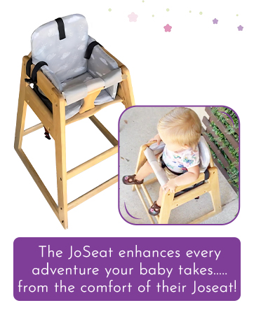 Shopping Cart &amp; High Chair Cover for Baby Boy &amp; Girl JoSeat Store Seat. for Grocery Carts