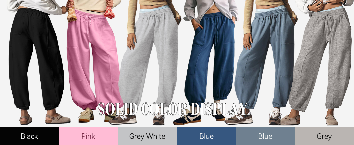 Barrel Sweatpants Women