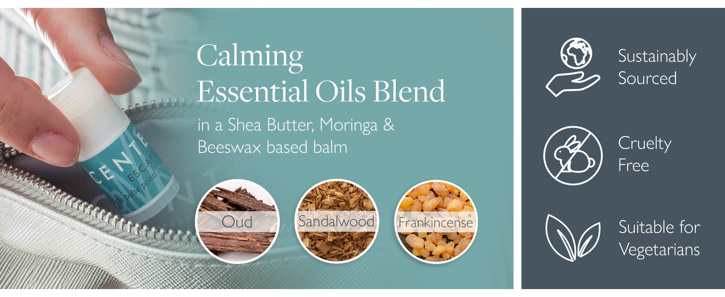 100% natural essential oil blend. Sustainably sourced, cruelty-free, suitable for vegetarians