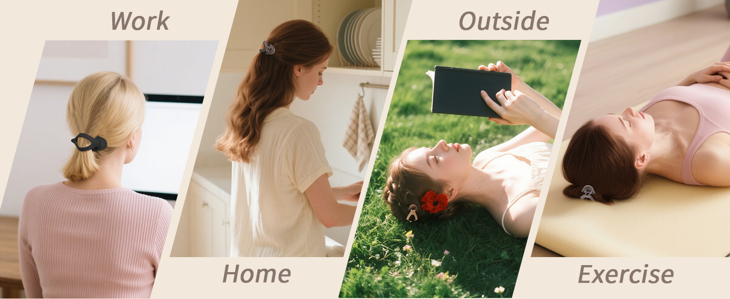 duckbilled hair clips