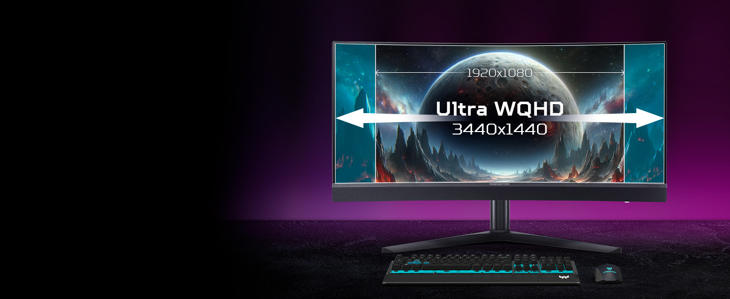 X34 V - UWQHD Auflösung