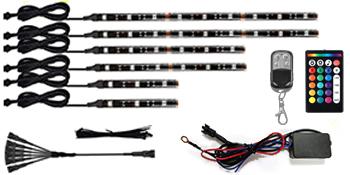 nbwdy motorcycle led light kits package included