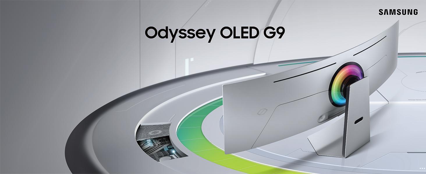Samsung Moniteur Gaming Odyssey OLED G95SC 49 1 moniteur jeux vidéos Gaming