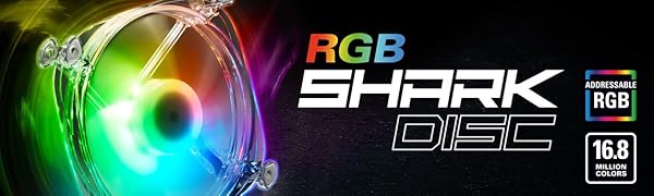 sharkoon SHARK Disc RGB Fan 