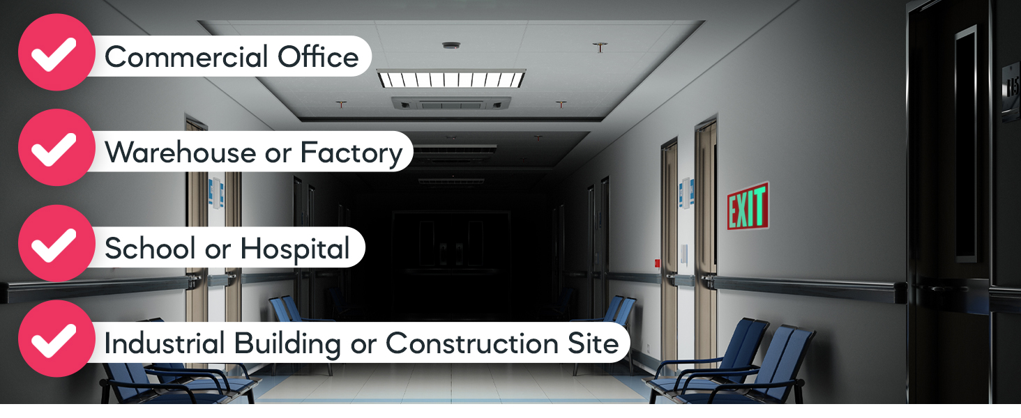 Exit Sticker on Wall