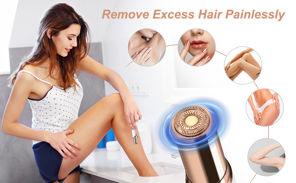 Replacement Heads for Facial Hair Removal