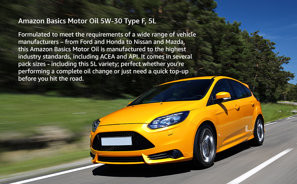 Amazon Basics Motor Engine Oil 5W30 TypF, 5L Amazon.co.uk Automotive