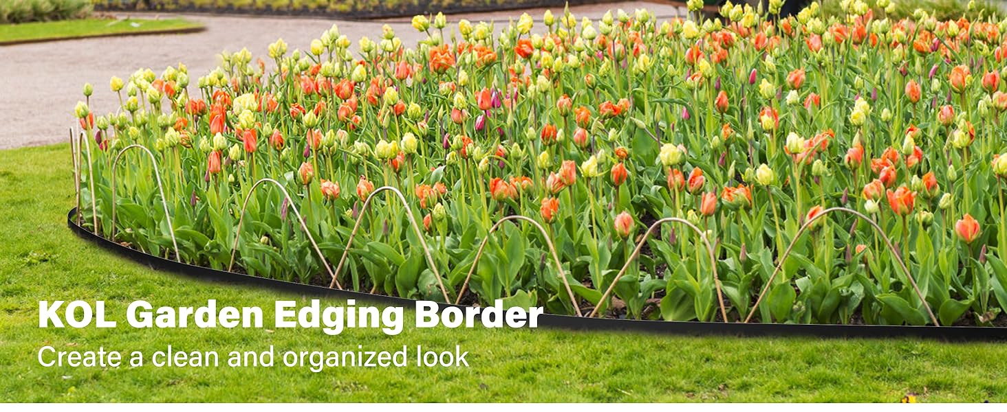 KOL 90 ft. (3X 30 ft.) Landscape Edging Edging Kit