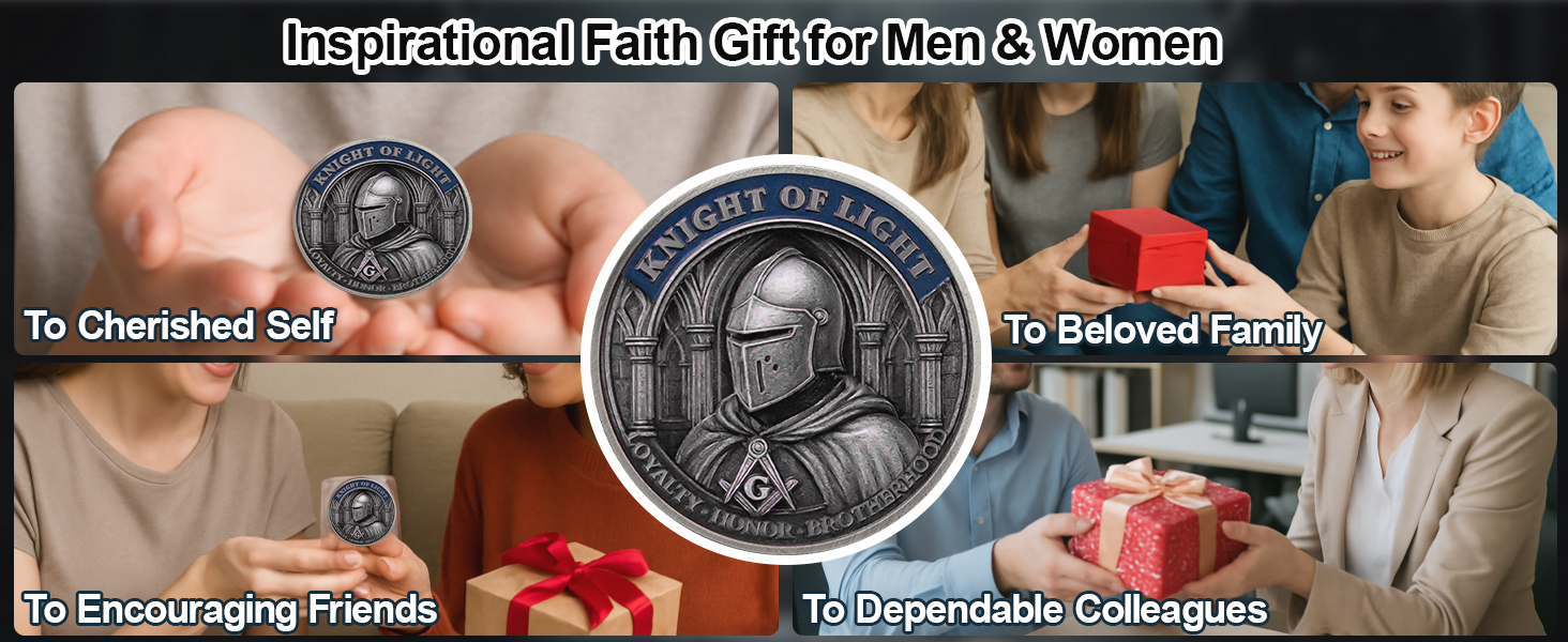 Knights Templar Challenge Coin